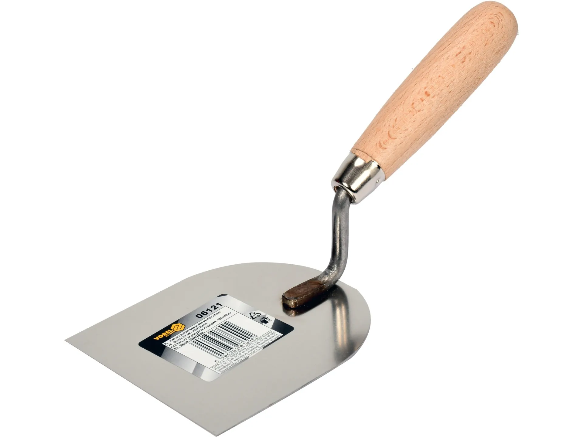 Savijena inox mistrija 100 x 120 mm