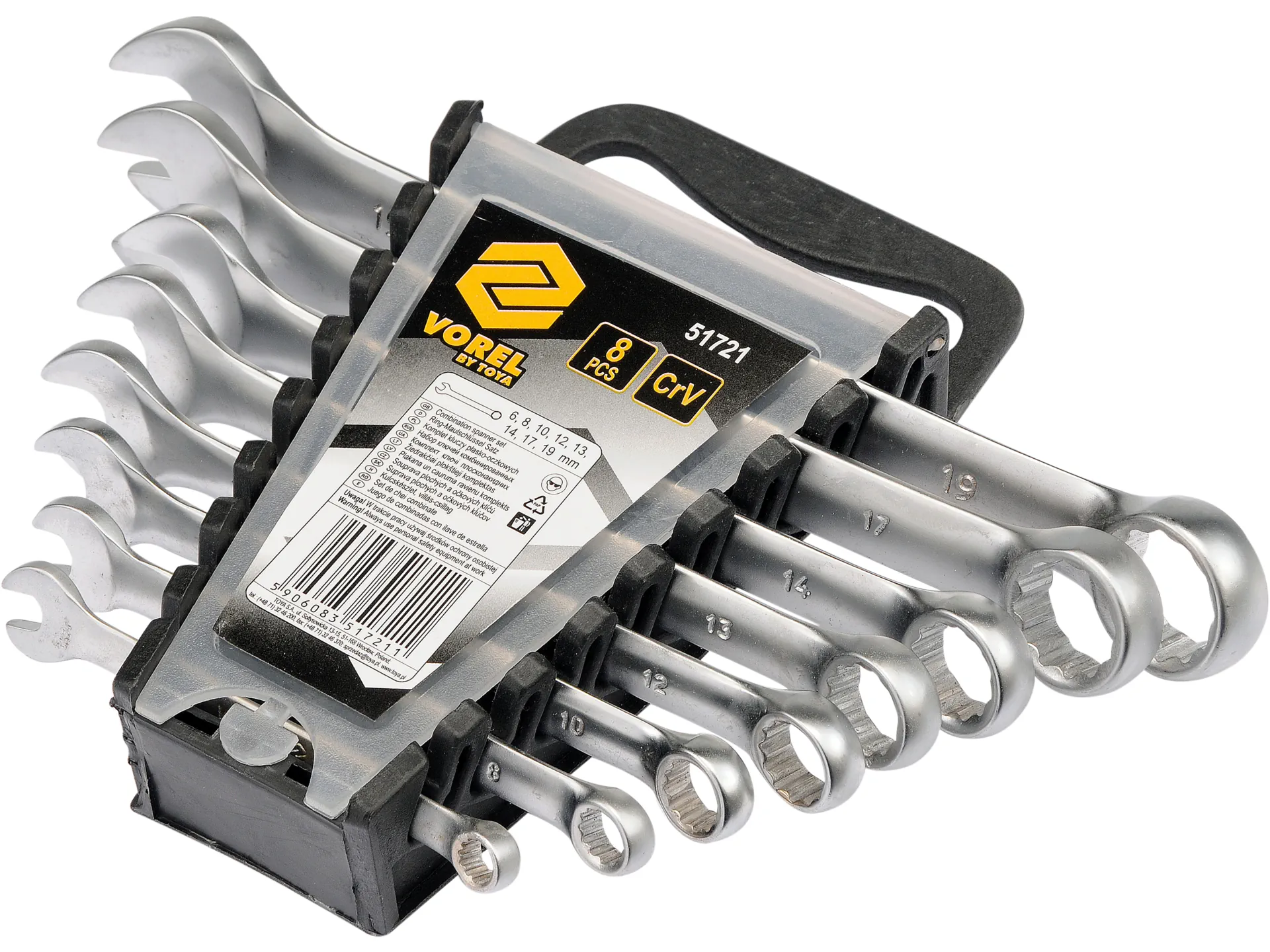 Set vilasto-okastih ključeva 6–19 mm 2