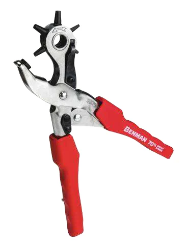 Benman crvena kliješta za bušenje rupa u koži 2-4.5 mm