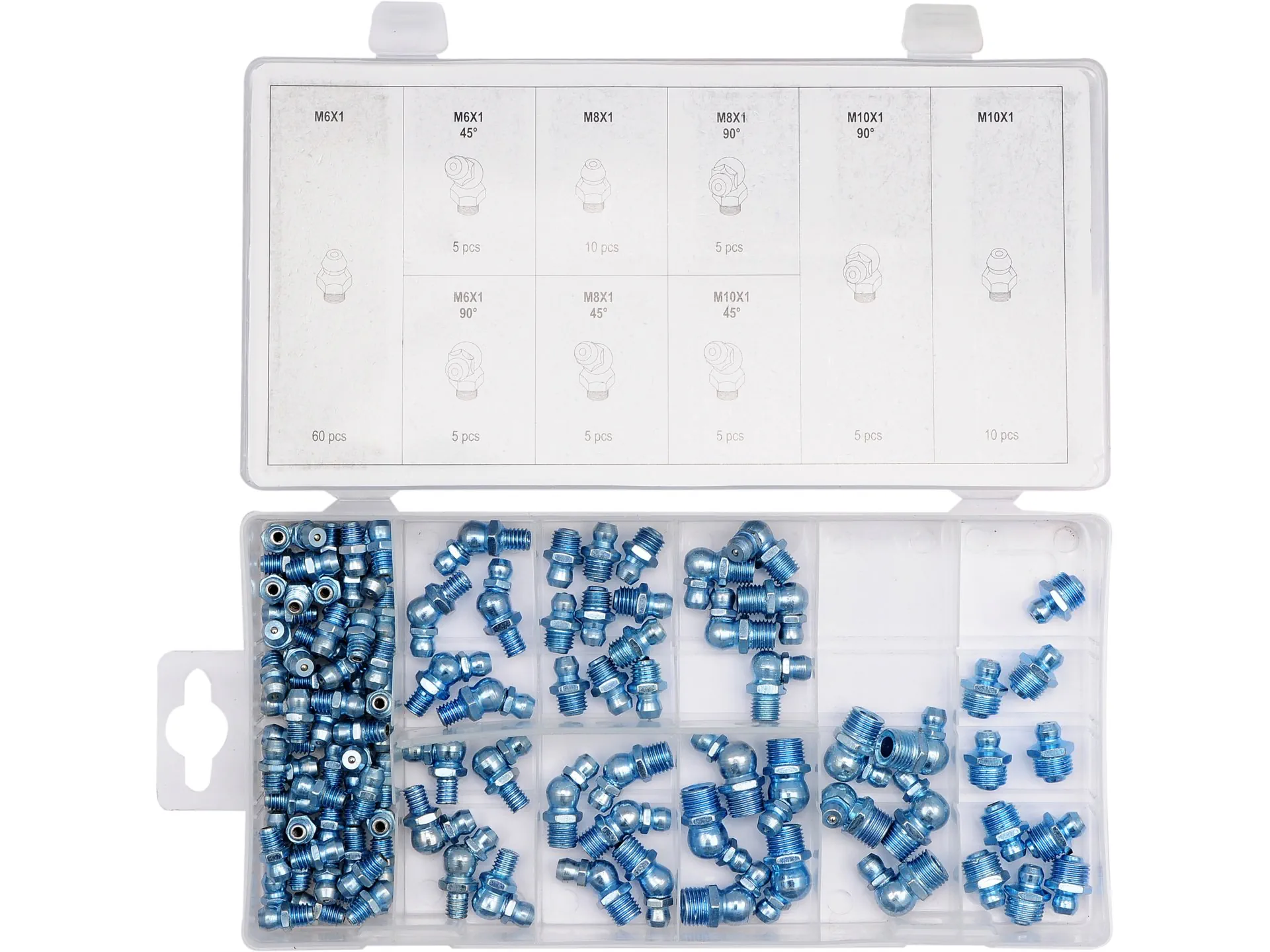 Set vrhova za mazalicu 110 kom 2