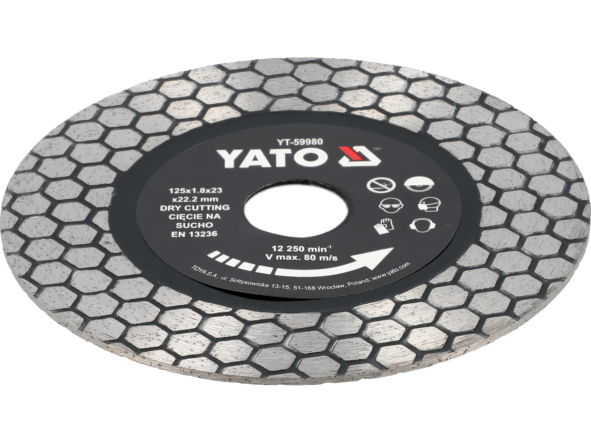 Dijamantski disk za tvrde pločice i granit 125 mm 3